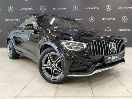 2020 Mercedes-Benz GLC Coupe 300 d I (C253) Рестайлинг, чёрный, 4990000 рублей, вид 3