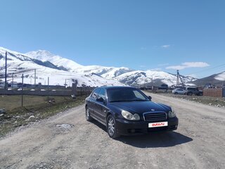2005 Hyundai Sonata IV (EF) Рестайлинг, чёрный, 450000 рублей, вид 2