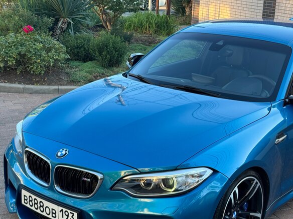 2016 BMW M2 F87, голубой - вид 18