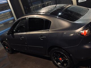 2008 Mazda 3 I (BK) Рестайлинг, серый, 299999 рублей, вид 4