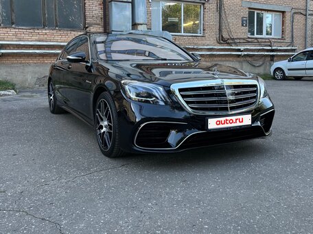 2014 Mercedes-Benz S-Класс 500 Long VI (W222, C217), чёрный, 3130000 рублей, вид 3