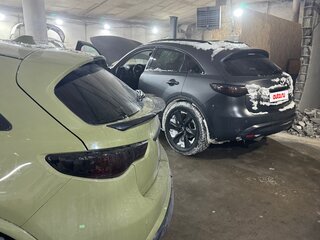 2008 Infiniti FX35 II (S51), зелёный, 1200000 рублей, вид 4
