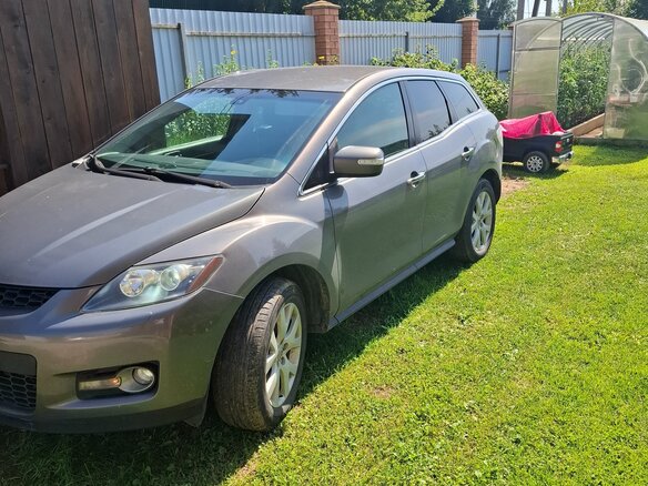 2007 Mazda CX-7 I, серый - вид 1