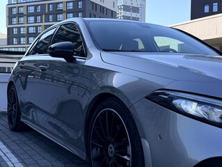 2019 Mercedes-Benz A-Класс 200 IV (W177), серебристый, 3100000 рублей, вид 2