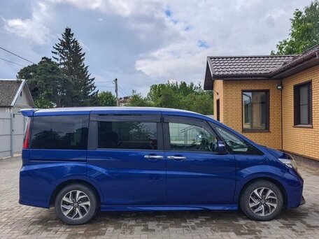 2016 Honda Stepwgn Spada V, синий, 1495000 рублей, вид 4
