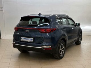 2019 Kia Sportage IV Рестайлинг, синий, 1710000 рублей, вид 4