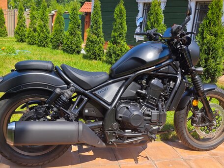 2026 Honda CMX 1100 Rebel, чёрный, 1700000 рублей, вид 5