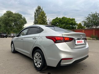 2017 Hyundai Solaris II, серебристый, 1290000 рублей, вид 3