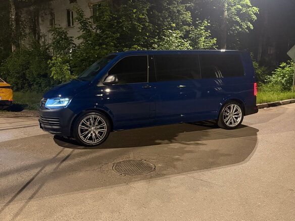 2019 Volkswagen Transporter Long T6, синий, 3350000 рублей - вид 19