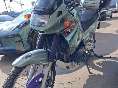 1995 Kawasaki KLE 400, зелёный, 295000 рублей, вид 5