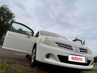 2008 Nissan Tiida Latio I, белый, 545000 рублей, вид 1