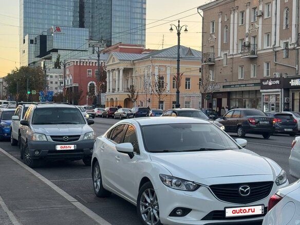 2013 Mazda 6 III (GJ), белый, 1200000 рублей - вид 1