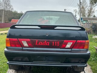 2007 Lada (ВАЗ) 2115, зелёный, 185000 рублей, вид 2