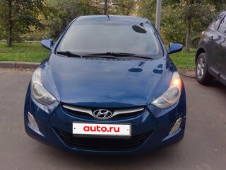 2012 Hyundai Elantra V (MD), синий, 1000000 рублей, вид 1