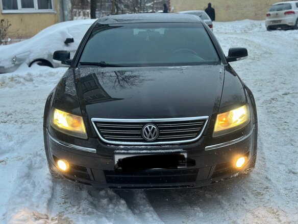 2006 Volkswagen Phaeton I, чёрный, 1150000 рублей - вид 9
