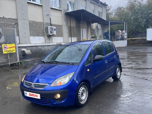 2008 Mitsubishi Colt CZ3 VI (Z20/Z30), синий, 418000 рублей