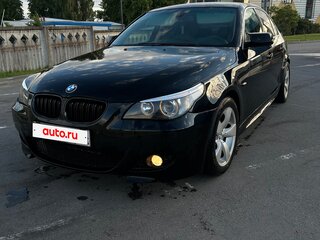 2005 BMW 5 серии 520i V (E60/E61), чёрный, 950000 рублей, вид 1