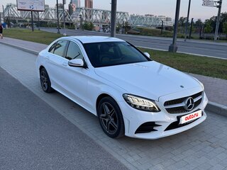 2020 Mercedes-Benz C-Класс 200 d IV (W205) Рестайлинг, белый, 2100000 рублей, вид 1