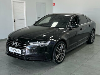 2015 Audi A6 IV (C7) Рестайлинг, чёрный, 2050000 рублей, вид 1