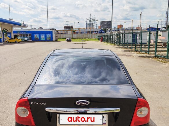 2008 Ford Focus II Рестайлинг, чёрный - вид 5