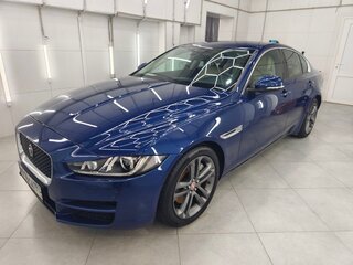 2016 Jaguar XE EcoBoost I, синий, 1600000 рублей, вид 1
