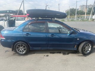 2007 Mitsubishi Lancer IX Рестайлинг, синий, 400000 рублей, вид 2