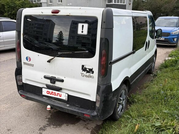 2002 Renault Trafic II, белый, 530000 рублей - вид 6