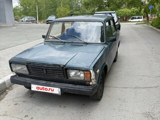 2008 Lada (ВАЗ) 2107, зелёный, 65000 рублей, вид 3