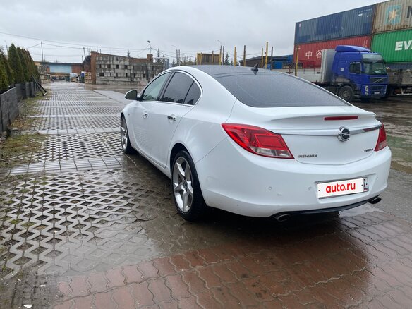 2012 Opel Insignia I, белый - вид 2