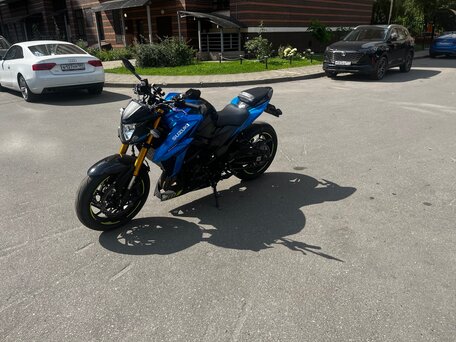2021 Suzuki GSX-S 750, синий, 666666 рублей, вид 2