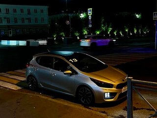 2015 Kia Ceed GT I, серебристый, 1400000 рублей, вид 4