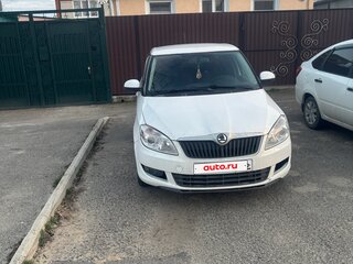 2012 Skoda Fabia II Рестайлинг, белый, 460000 рублей, вид 5