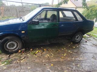 2000 Lada (ВАЗ) 21099, синий, 30000 рублей, вид 3
