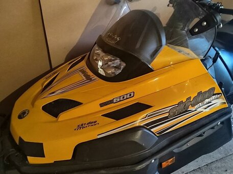 2008 BRP Ski-Doo Skandic 600, жёлтый, 820000 рублей, вид 2
