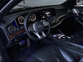 2014 Mercedes-Benz S-Класс 500 Long VI (W222, C217), чёрный, 3950000 рублей, вид 4