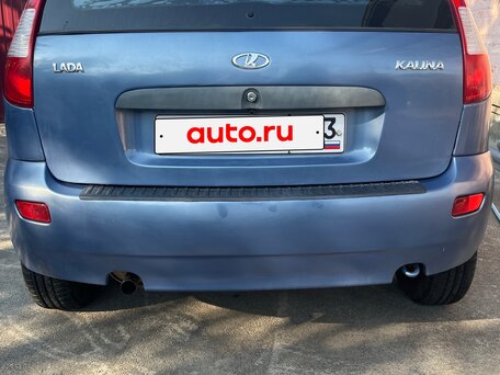 2007 Lada (ВАЗ) Kalina I, синий, вид 2