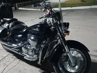 2007 Honda Shadow 750, чёрный, 590000 рублей, вид 1