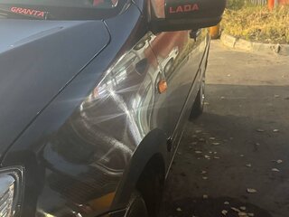 2015 Lada (ВАЗ) Granta I, чёрный, 550000 рублей, вид 2
