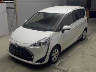 2019 Toyota Sienta II Рестайлинг, белый, 1250505 рублей, вид 1