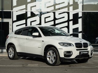 2013 BMW X6 35i I (E71) Рестайлинг, белый, 1703400 рублей, вид 1