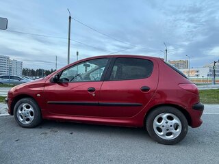 2002 Peugeot 206, красный, 280000 рублей, вид 5