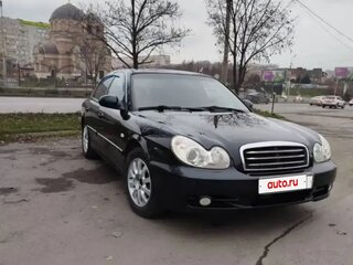 2004 Hyundai Sonata IV (EF) Рестайлинг, чёрный, 600000 рублей, вид 1