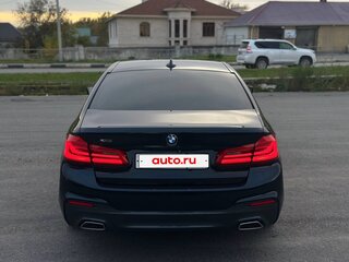 2018 BMW 5 серии 520d xDrive VII (G30/G31/G38), чёрный, 3560000 рублей, вид 3