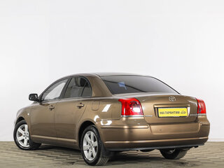 2006 Toyota Avensis II, коричневый, 999000 рублей, вид 4