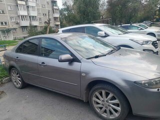 2007 Mazda 6 I (GG) Рестайлинг, серый, 600000 рублей, вид 3