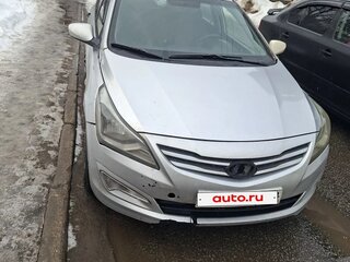 2016 Hyundai Solaris I Рестайлинг, белый, 550000 рублей, вид 1