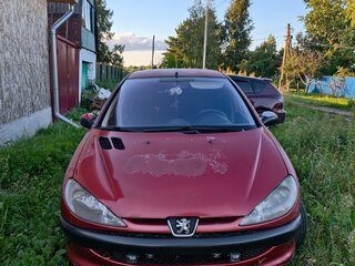 2003 Peugeot 206, красный, 100000 рублей, вид 1
