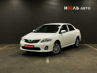 2010 Toyota Corolla X (E140, E150) Рестайлинг, белый, 1169000 рублей, вид 1