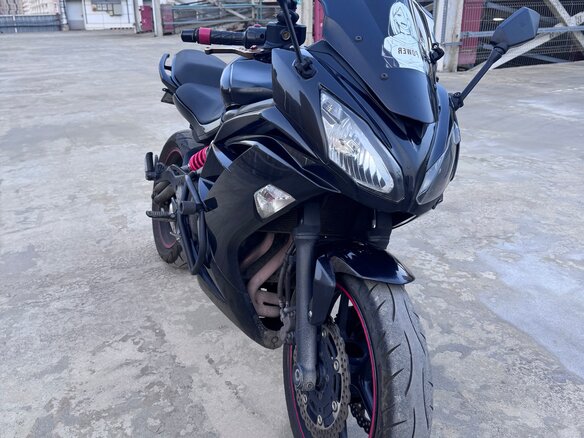 2012 Kawasaki ER-6F (Ninja 650R), чёрный, 380000 рублей - вид 15