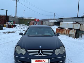 2002 Mercedes-Benz CLK-Класс 320 II (W209), синий, 870000 рублей, вид 2